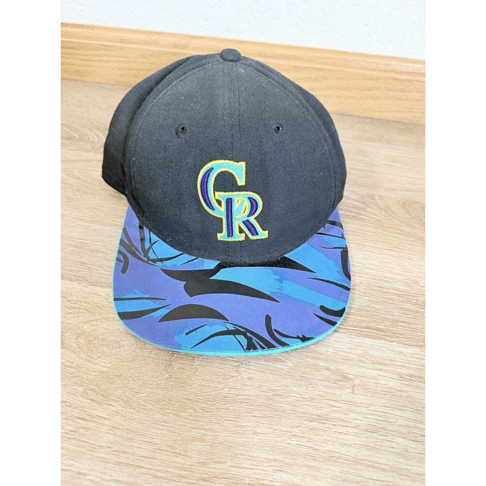 Colorado Rockies New Era 9Fifty‎ Original Fit Black Blue Purple MLB Baseball